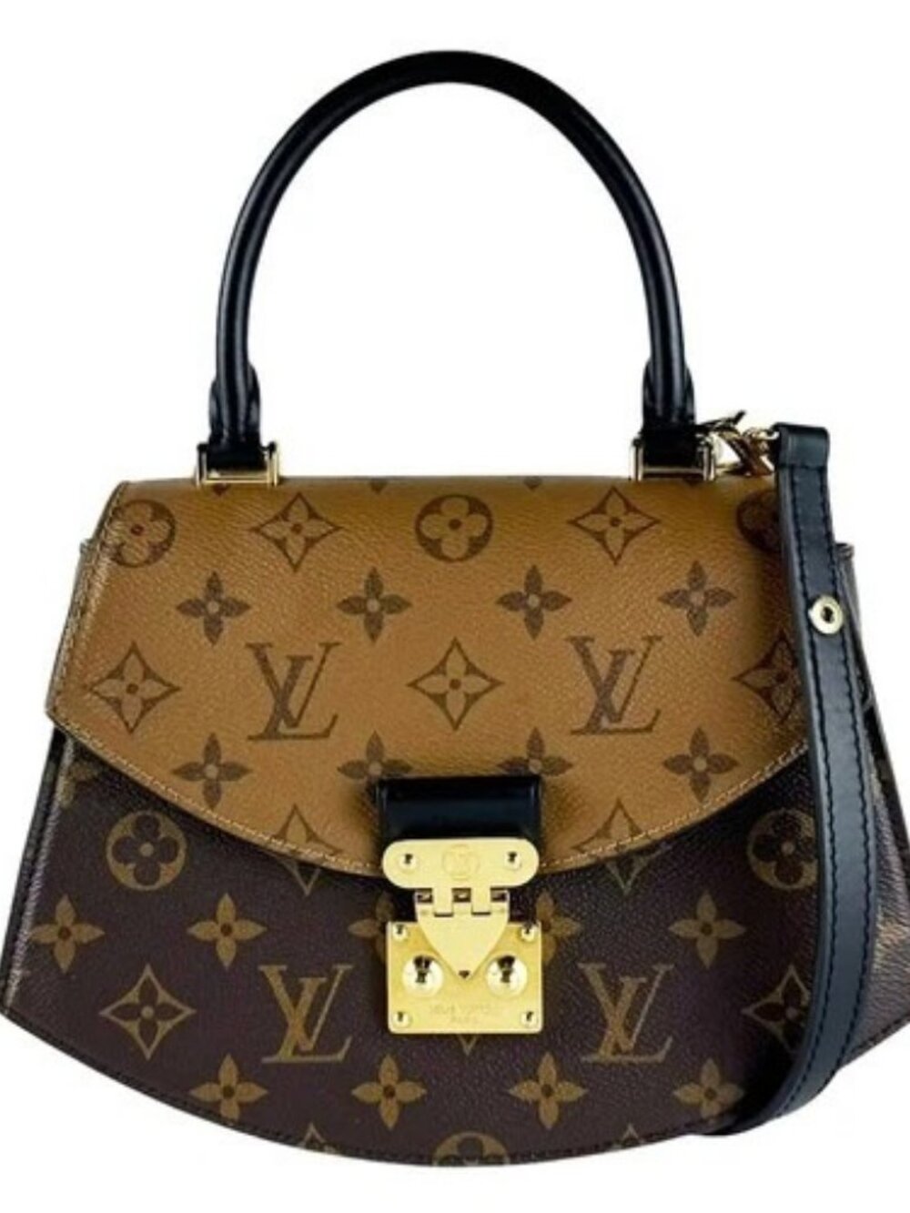 Auth LOUIS VUITTON Monogram Reverse Tilsitt Handbag Shoulder Bag M46548 - z10618
